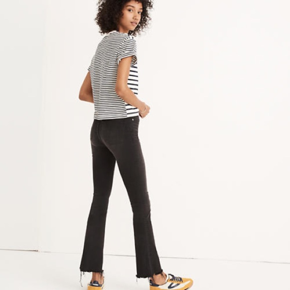 Madewell: Cali Demi-Boot Jeans in Berkeley Black